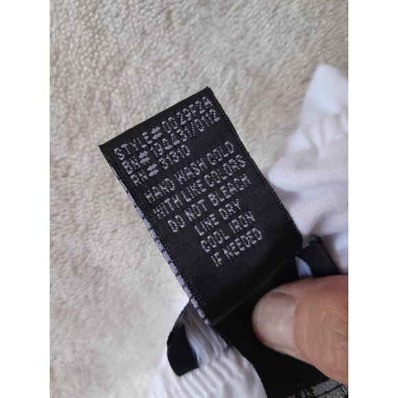 Womens Boho Tiered Cottagecore Prairie Lightweight Maxi Skirt White Size Small - Picture 7 of 7